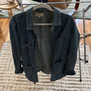 madewell denim chore jacket